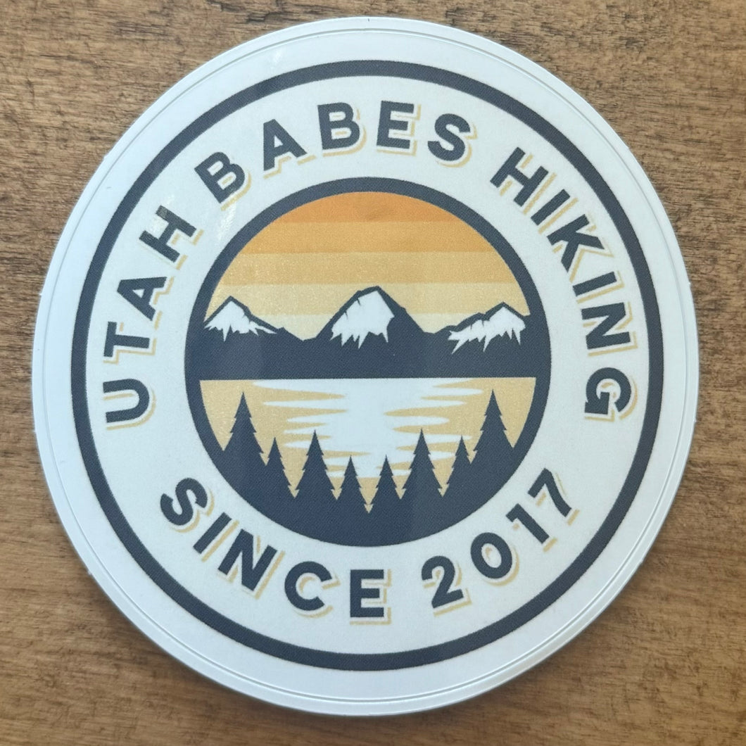 Utah Babes Hiking sticker
