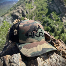 Load image into Gallery viewer, HKR Twin Peak Camo w/black HKR logo