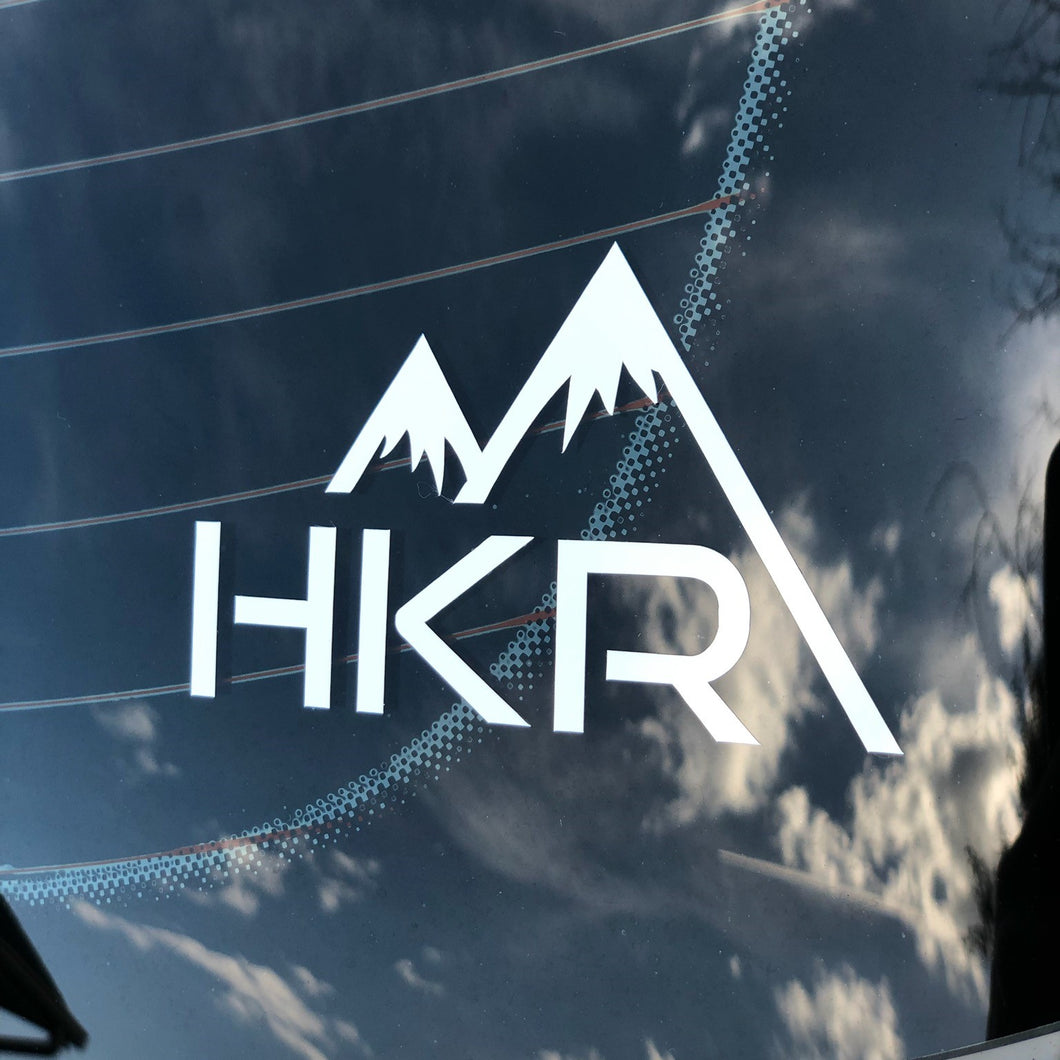 HKR Twin Peak Car Sticker