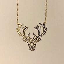 Load image into Gallery viewer, Mountain Deer Necklace