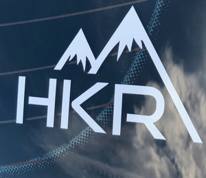 HKR Twin Peak Car Sticker