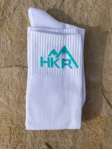 HKR Compression Knee Socks (White)