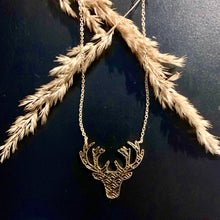 Load image into Gallery viewer, Mountain Deer Necklace